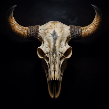 Bull Skull Canvas